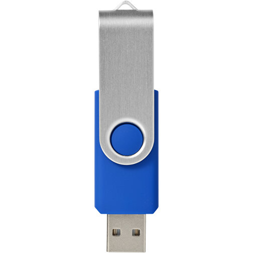 Rotate USB-Stick , royalblau MB , 16 GB , Kunststoff, Aluminium MB , 5,80cm x 1,90cm x 1,00cm (Länge x Höhe x Breite), Bild 3
