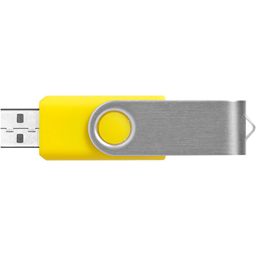 Rotate USB-Stick , gelb MB , 16 GB , Kunststoff, Aluminium MB , 5,80cm x 1,90cm x 1,00cm (Länge x Höhe x Breite), Bild 7