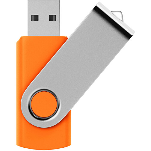 Rotate USB-Stick , orange MB , 32 GB , Kunststoff, Aluminium MB , 5,80cm x 1,90cm x 1,00cm (Länge x Höhe x Breite), Bild 1