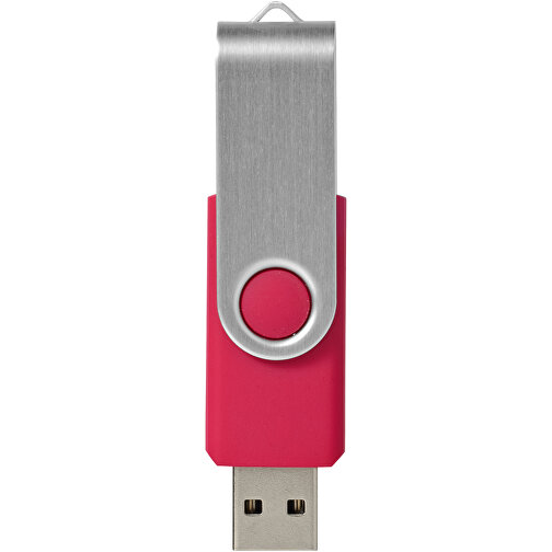Rotate USB-Stick , magenta MB , 32 GB , Kunststoff, Aluminium MB , 5,80cm x 1,90cm x 1,00cm (Länge x Höhe x Breite), Bild 3
