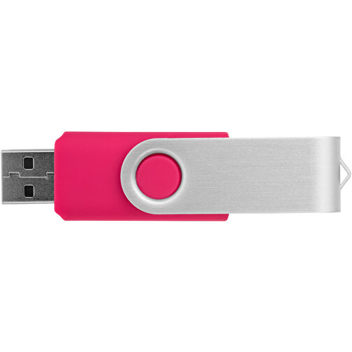 Rotate USB-Stick , magenta MB , 16 GB , Kunststoff, Aluminium MB , 5,80cm x 1,90cm x 1,00cm (Länge x Höhe x Breite), Bild 5