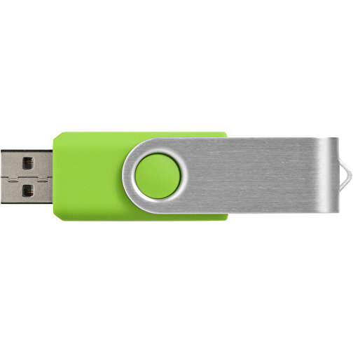 Rotate USB-Stick , limone MB , 2 GB , Kunststoff, Aluminium MB , 5,80cm x 1,90cm x 1,00cm (Länge x Höhe x Breite), Bild 4