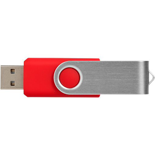 Rotate USB-Stick , mittelrot MB , 32 GB , Kunststoff, Aluminium MB , 5,80cm x 1,90cm x 1,00cm (Länge x Höhe x Breite), Bild 6