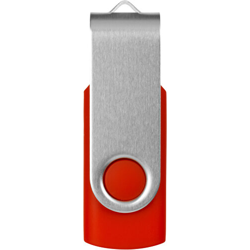 Rotate USB-Stick , mittelrot MB , 4 GB , Kunststoff, Aluminium MB , 5,80cm x 1,90cm x 1,00cm (Länge x Höhe x Breite), Bild 4