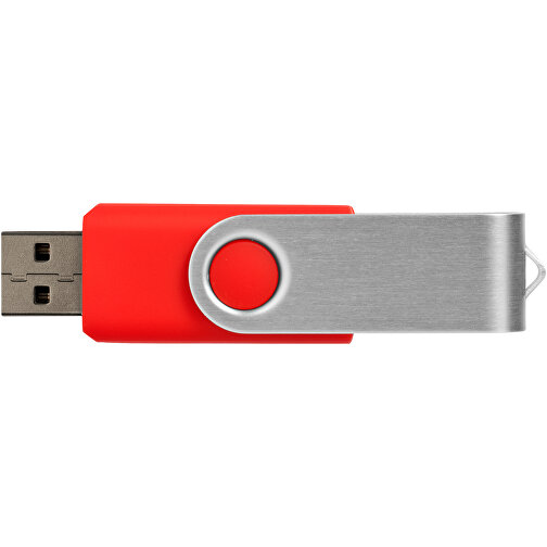 Rotate USB-Stick , hellrot MB , 32 GB , Kunststoff, Aluminium MB , 5,80cm x 1,90cm x 1,00cm (Länge x Höhe x Breite), Bild 6