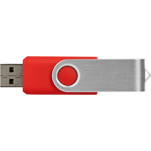 Rotate USB-Stick , hellrot MB , 4 GB , Kunststoff, Aluminium MB , 5,80cm x 1,90cm x 1,00cm (Länge x Höhe x Breite), Bild 4