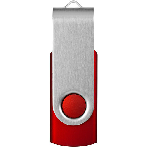 Rotate USB-Stick , rot MB , 1 GB , Kunststoff, Aluminium MB , 5,80cm x 1,90cm x 1,00cm (Länge x Höhe x Breite), Bild 5