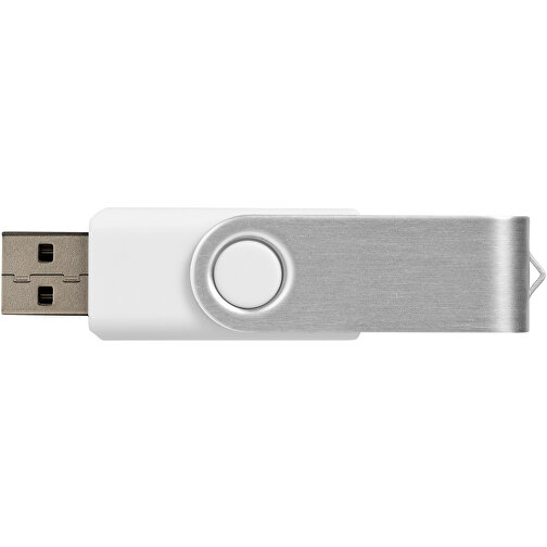 Rotate USB-Stick , weiss MB , 16 GB , Kunststoff, Aluminium MB , 5,80cm x 1,90cm x 1,00cm (Länge x Höhe x Breite), Bild 8