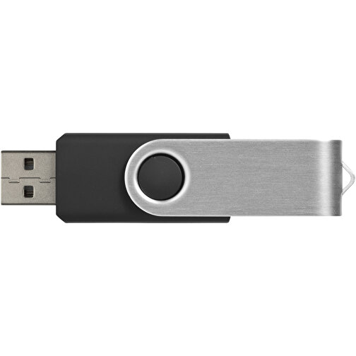 Rotate USB-Stick , schwarz MB , 16 GB , Kunststoff, Aluminium MB , 5,80cm x 1,90cm x 1,00cm (Länge x Höhe x Breite), Bild 4