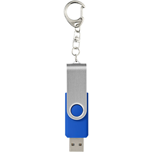 Rotate Mit Schlüsselanhänger USB-Stick , royalblau MB , 4 GB , Kunststoff, Aluminium MB , 5,80cm x 1,90cm x 1,00cm (Länge x Höhe x Breite), Bild 3