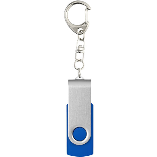 Rotate Mit Schlüsselanhänger USB-Stick , royalblau MB , 2 GB , Kunststoff, Aluminium MB , 5,80cm x 1,90cm x 1,00cm (Länge x Höhe x Breite), Bild 4