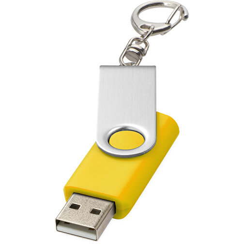 Memoria USB \'ROTATE\' con llavero, Imagen 1