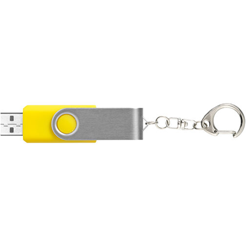 Rotate Mit Schlüsselanhänger USB-Stick , gelb MB , 32 GB , Kunststoff, Aluminium MB , 5,80cm x 1,90cm x 1,00cm (Länge x Höhe x Breite), Bild 9