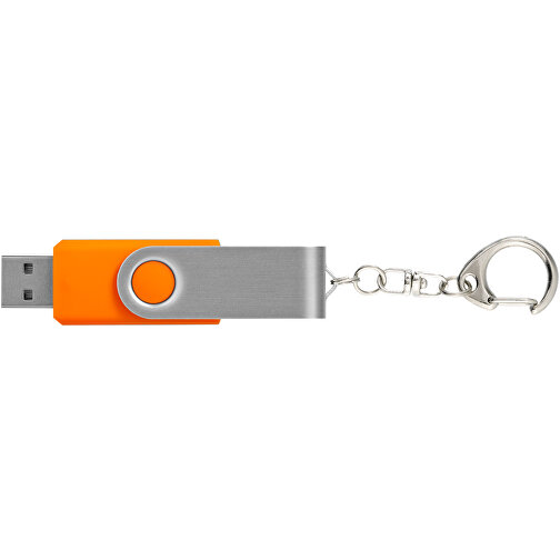 Rotate Mit Schlüsselanhänger USB-Stick , orange MB , 16 GB , Kunststoff, Aluminium MB , 5,80cm x 1,90cm x 1,00cm (Länge x Höhe x Breite), Bild 10