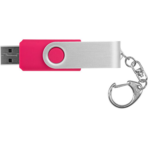 Rotate Mit Schlüsselanhänger USB-Stick , magenta MB , 32 GB , Kunststoff, Aluminium MB , 5,80cm x 1,90cm x 1,00cm (Länge x Höhe x Breite), Bild 10