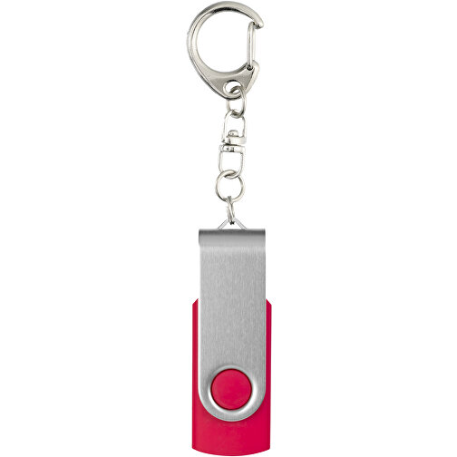 Rotate Mit Schlüsselanhänger USB-Stick , magenta MB , 32 GB , Kunststoff, Aluminium MB , 5,80cm x 1,90cm x 1,00cm (Länge x Höhe x Breite), Bild 5