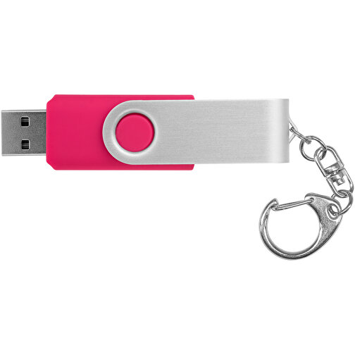 Rotate Mit Schlüsselanhänger USB-Stick , magenta MB , 16 GB , Kunststoff, Aluminium MB , 5,80cm x 1,90cm x 1,00cm (Länge x Höhe x Breite), Bild 9