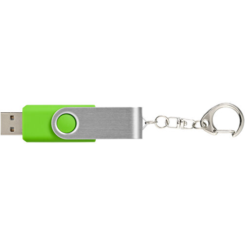 Rotate Mit Schlüsselanhänger USB-Stick , limone MB , 16 GB , Kunststoff, Aluminium MB , 5,80cm x 1,90cm x 1,00cm (Länge x Höhe x Breite), Bild 6
