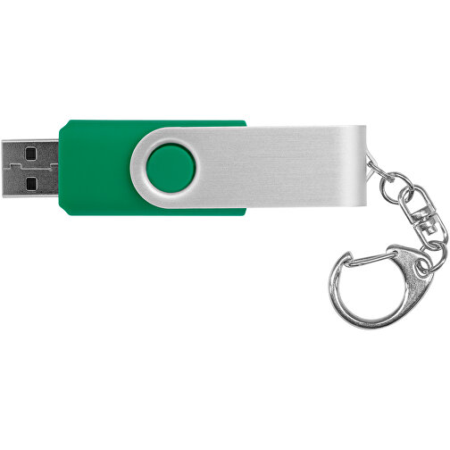 Rotate Mit Schlüsselanhänger USB-Stick , grün MB , 32 GB , Kunststoff, Aluminium MB , 5,80cm x 1,90cm x 1,00cm (Länge x Höhe x Breite), Bild 6