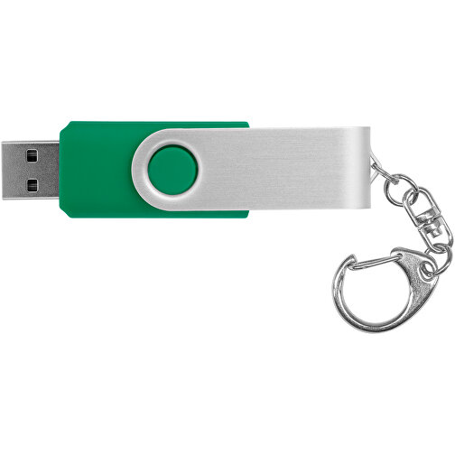 Rotate Mit Schlüsselanhänger USB-Stick , grün MB , 32 GB , Kunststoff, Aluminium MB , 5,80cm x 1,90cm x 1,00cm (Länge x Höhe x Breite), Bild 7