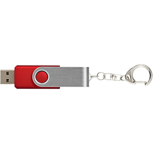Rotate Mit Schlüsselanhänger USB-Stick , rot MB , 16 GB , Kunststoff, Aluminium MB , 5,80cm x 1,90cm x 1,00cm (Länge x Höhe x Breite), Bild 8