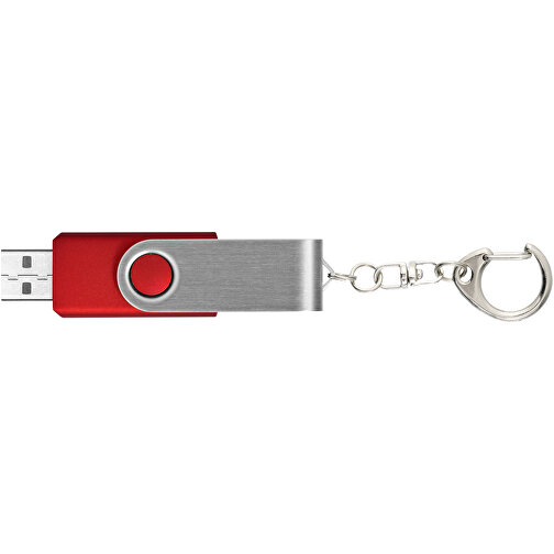 Rotate Mit Schlüsselanhänger USB-Stick , rot MB , 2 GB , Kunststoff, Aluminium MB , 5,80cm x 1,90cm x 1,00cm (Länge x Höhe x Breite), Bild 9