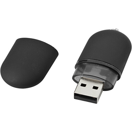 USB-Stick Business , schwarz MB , 2 GB , Kunststoff, Aluminium MB , 6,00cm x 2,40cm x 1,20cm (Länge x Höhe x Breite), Bild 1