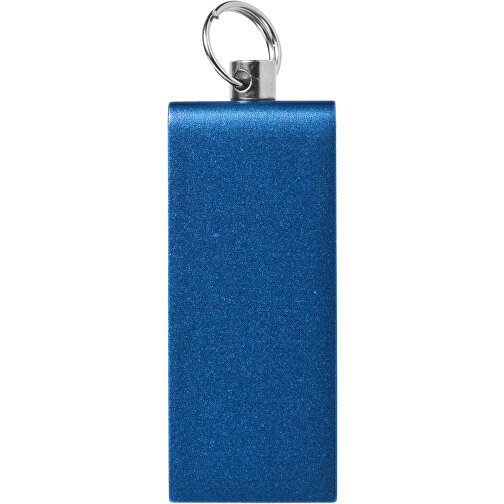 Mini Rotate USB-Stick , blau MB , 8 GB , Aluminium MB , 3,30cm x 1,60cm x 0,60cm (Länge x Höhe x Breite), Bild 5