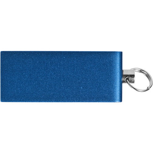 Mini Rotate USB-Stick , blau MB , 4 GB , Aluminium MB , 3,30cm x 1,60cm x 0,60cm (Länge x Höhe x Breite), Bild 4