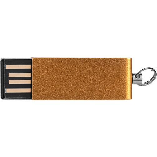 Mini Rotate USB-Stick , gold MB , 32 GB , Aluminium MB , 3,30cm x 1,60cm x 0,60cm (Länge x Höhe x Breite), Bild 6