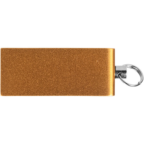 Mini Rotate USB-Stick , gold MB , 8 GB , Aluminium MB , 3,30cm x 1,60cm x 0,60cm (Länge x Höhe x Breite), Bild 7