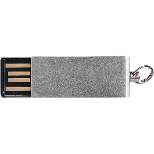 Mini Rotate USB-Stick , silber MB , 8 GB , Aluminium MB , 3,30cm x 1,60cm x 0,60cm (Länge x Höhe x Breite), Bild 8