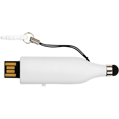 Stylus USB-Stick , weiß MB , 8 GB , Kunststoff MB , 6,90cm x 2,00cm x 0,80cm (Länge x Höhe x Breite), Bild 7