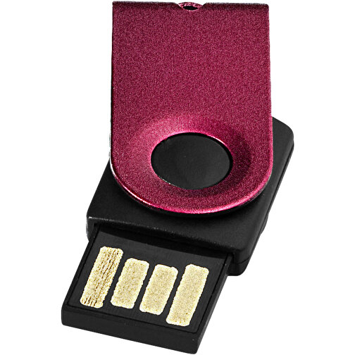 Mini USB-Stick , rot MB , 32 GB , Aluminium MB , 3,20cm x 1,60cm x 1,40cm (Länge x Höhe x Breite), Bild 1