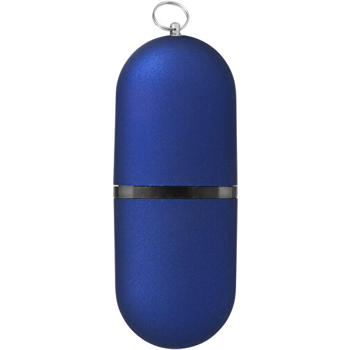 USB-Stick Business , blau MB , 8 GB , Kunststoff, Aluminium MB , 6,00cm x 2,40cm x 1,20cm (Länge x Höhe x Breite), Bild 5