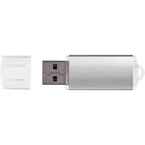 Silicon Valley USB-Stick , silber MB , 16 GB , Kunststoff, Aluminium MB , 5,30cm x 1,70cm x 0,80cm (Länge x Höhe x Breite), Bild 8