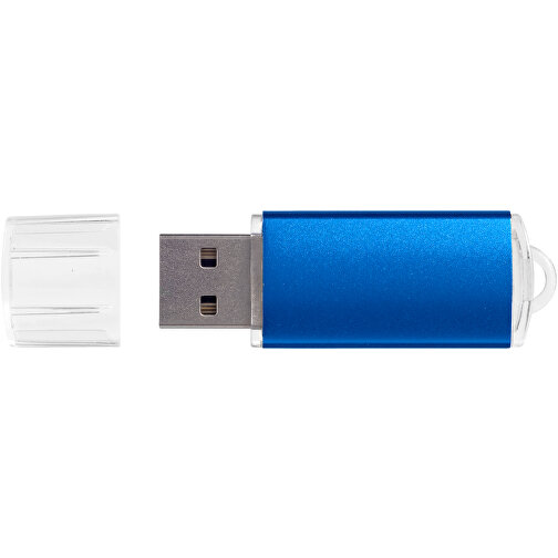 Silicon Valley USB-Stick , blau MB , 16 GB , Kunststoff, Aluminium MB , 5,30cm x 1,70cm x 0,80cm (Länge x Höhe x Breite), Bild 7