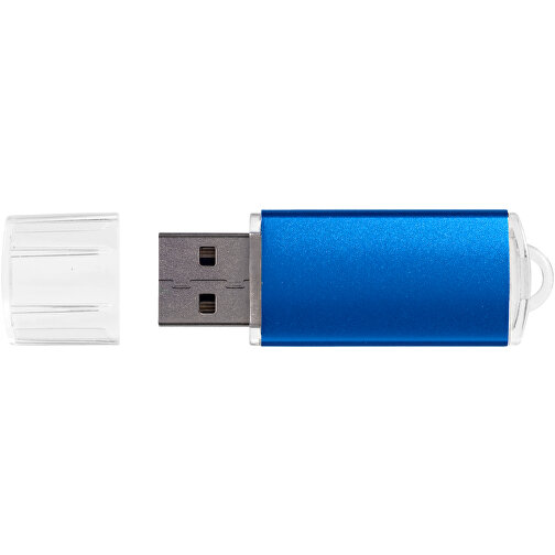 Silicon Valley USB-Stick , blau MB , 2 GB , Kunststoff, Aluminium MB , 5,30cm x 1,70cm x 0,80cm (Länge x Höhe x Breite), Bild 8