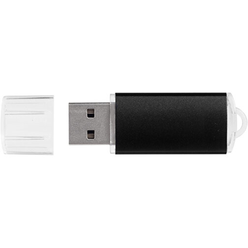 Silicon Valley USB-Stick , schwarz MB , 2 GB , Kunststoff, Aluminium MB , 5,30cm x 1,70cm x 0,80cm (Länge x Höhe x Breite), Bild 7