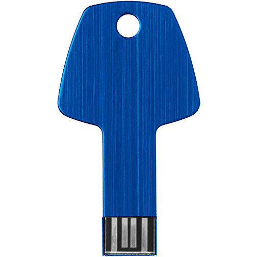 USB-Stick Schlüssel , navy MB , 32 GB , Aluminium MB , 5,70cm x 3,20cm x 0,30cm (Länge x Höhe x Breite), Bild 7