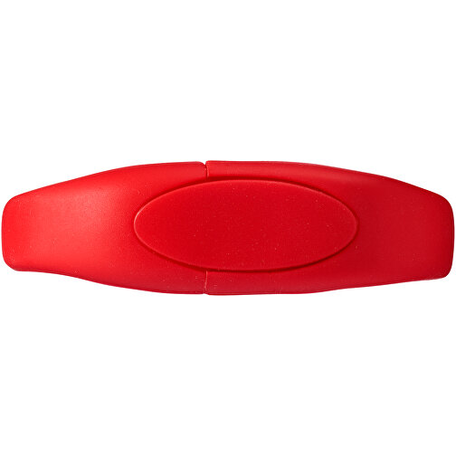 Bracelet USB-Stick , rot MB , 32 GB , Silikon Kunststoff MB , 24,40cm x 2,10cm x 1,10cm (Länge x Höhe x Breite), Bild 5