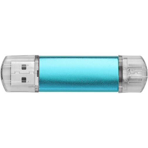 Silicon Valley On-the-Go USB-Stick , blau MB , 32 GB , Aluminium MB , 6,90cm x 1,80cm x 0,70cm (Länge x Höhe x Breite), Bild 6