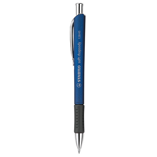 STABILO Concept Soft Rhapsody Kugelschreiber , Stabilo, blau, Kunststoff, 14,50cm x 1,60cm x 1,20cm (Länge x Höhe x Breite), Bild 1