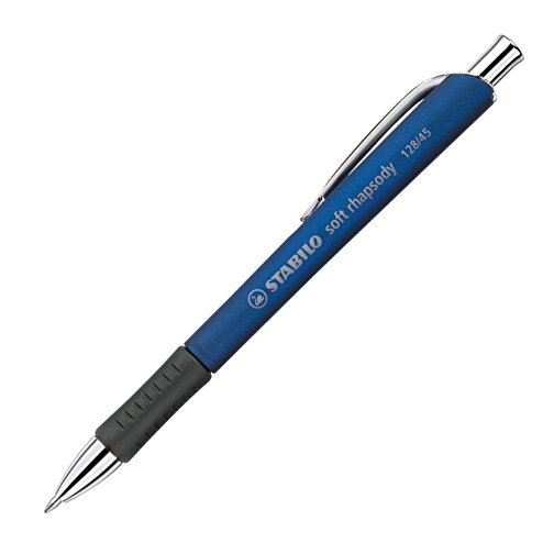 STABILO Concept Soft Rhapsody Kugelschreiber , Stabilo, blau, Kunststoff, 14,50cm x 1,60cm x 1,20cm (Länge x Höhe x Breite), Bild 2