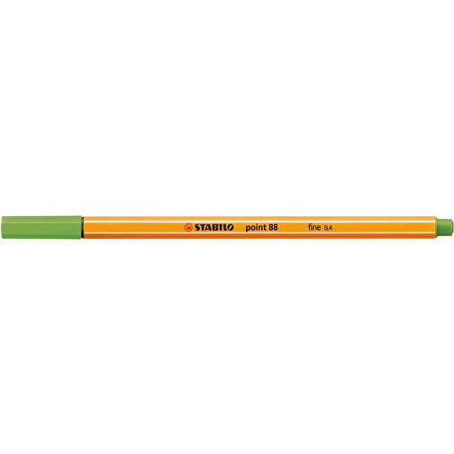 STABILO Point 88 Fineliner , Stabilo, apfelgrün, Kunststoff, 16,80cm x 0,80cm x 0,80cm (Länge x Höhe x Breite), Bild 2