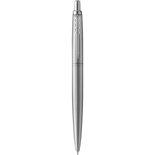 Parker Jotter Einfarbiger XL Kugelschreiber , edelstahl grau, Edelstahl, 13,90cm (Länge), Bild 1