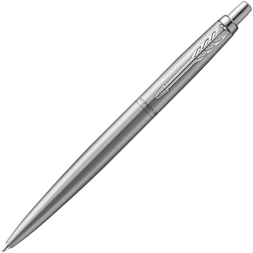 Parker Jotter Einfarbiger XL Kugelschreiber , edelstahl grau, Edelstahl, 13,90cm (Länge), Bild 2