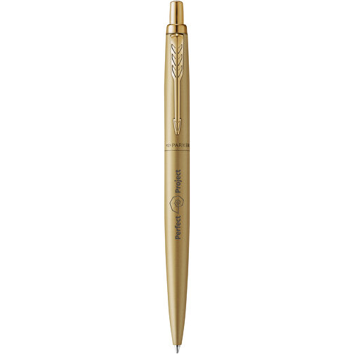 Parker Jotter Einfarbiger XL Kugelschreiber , gold, Edelstahl, 13,90cm (Länge), Bild 5