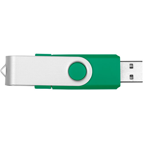 Rotate On-the-Go USB-Stick , grün MB , 4 GB , Kunststoff, Aluminium MB , 6,40cm x 1,90cm x 1,10cm (Länge x Höhe x Breite), Bild 10