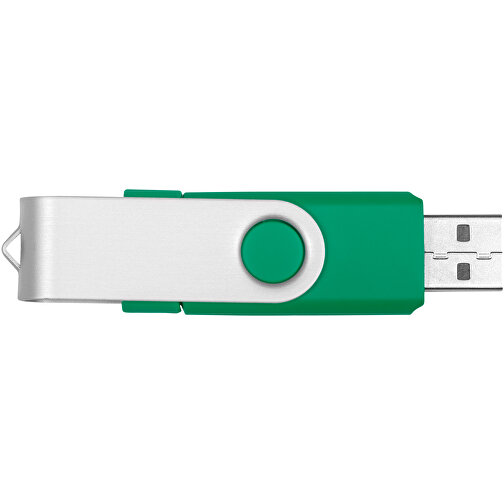 Rotate On-the-Go USB-Stick , grün MB , 4 GB , Kunststoff, Aluminium MB , 6,40cm x 1,90cm x 1,10cm (Länge x Höhe x Breite), Bild 13
